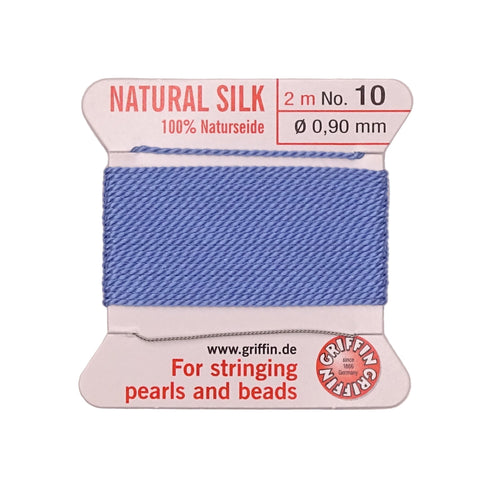 Griffin Silk Thread Blue No. 10 - 0.9mm