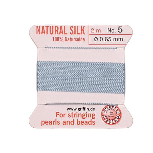 Griffin Silk Thread Turquoise No. 5 - 0.65mm