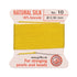 Griffin Silk Thread Yellow No. 10 - 0.9mm