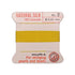 Griffin Silk Thread Yellow No. 2 - 0.45mm