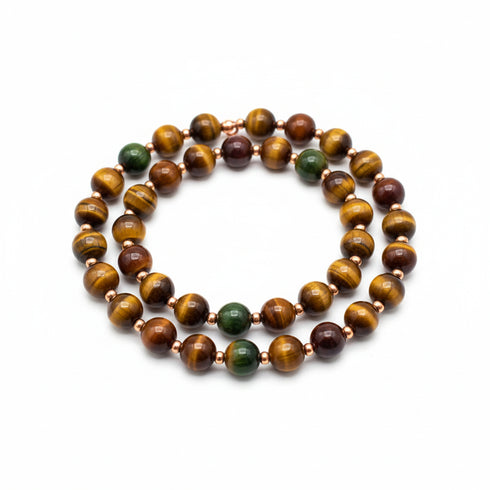 Natural Tiger Eye Round Beads 6mm