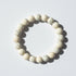 White Howlite Round Beads 6mm