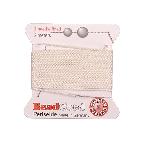 Griffin Silk Thread White No. 10 - 0.9mm