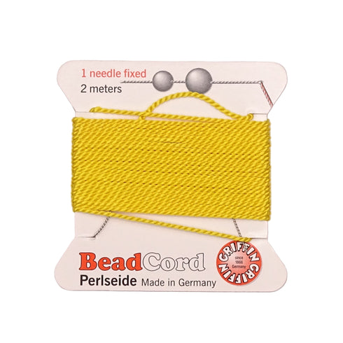 Griffin Silk Thread Yellow No. 10 - 0.9mm