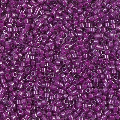 DB0281 - Crystal/Medium Plum Inside Color Lined 10 grams