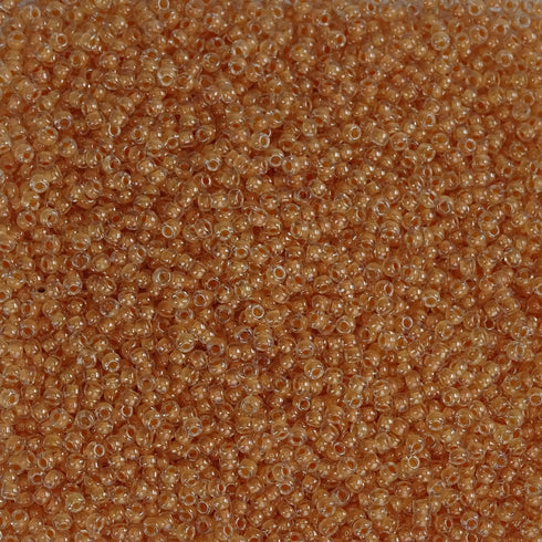 11-0212 - Crystal/Soft Orange Inside Color Lined