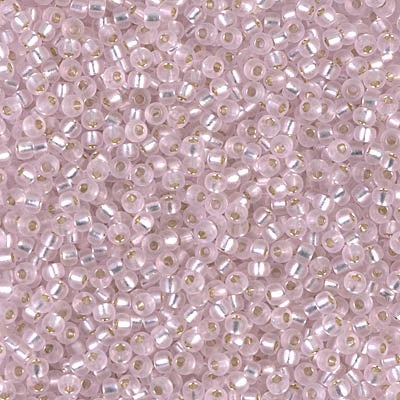 11-0022 - Pink Transparent/Silver Lined 10 grams