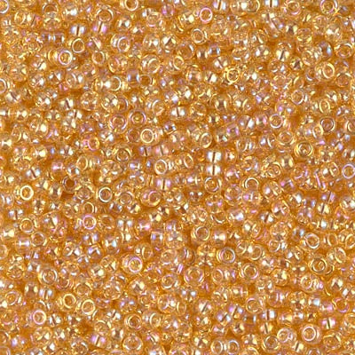 11-0251 - Light Gold Transparent/Rainbow 10 grams