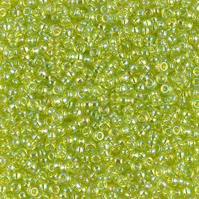 11-0258 - Lime Green Transparent/Rainbow 10 grams