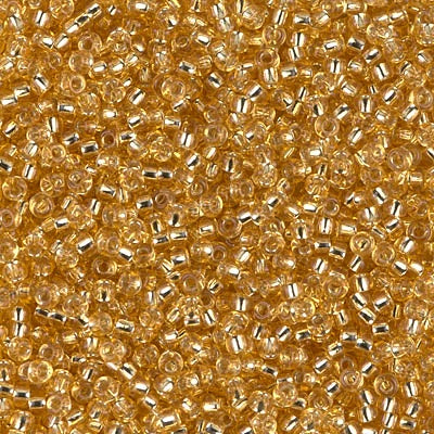 11-0003 - Gold Transparent/Silver Lined 10 grams