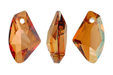 Galactic Vertical Pendant Crystal (Copper) 19mm 1pc