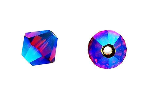 Bicone Burgundy (AB2X) 6mm 12pcs