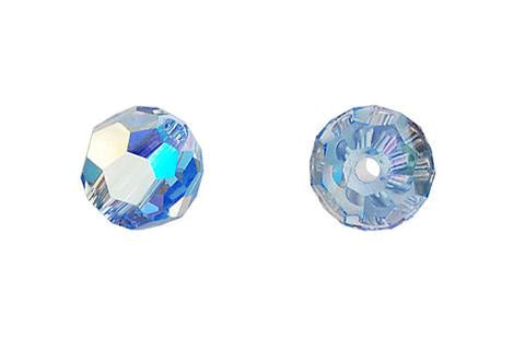 Faceted Round Light Sapphire (AB2X) 6mm 8pc