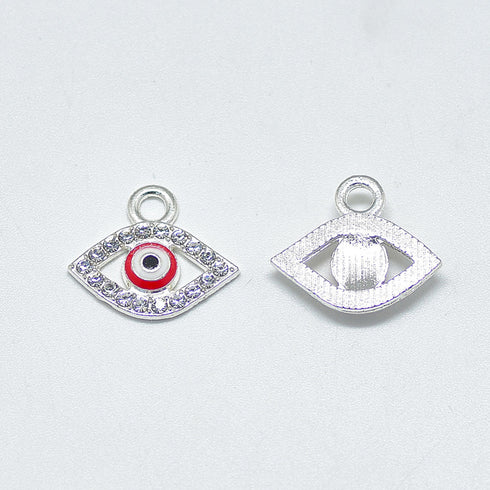 Evil Eye Silver Color 5pc