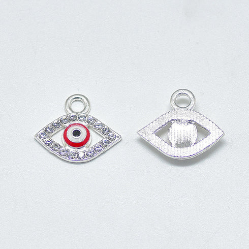 Evil Eye Silver Color 5pc