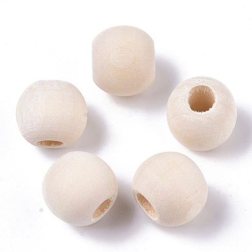 Wood Bead 10X7.5mm