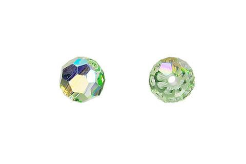 Faceted Round Chrysolite (AB) 6mm 8pc