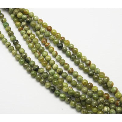 Peridot Round Beads 6mm