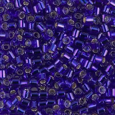 DBL0047 - Cobalt Blue Transparent/Silver Lined 10 grams