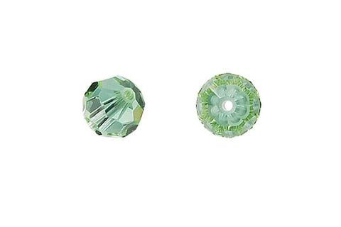 Faceted Round Cantaloupe 8mm 4pc