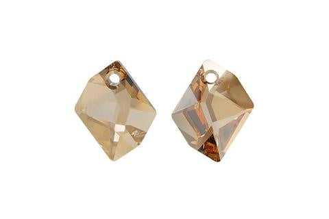 Cosmic Pendant Crystal (Golden Shadow) 20mm 1pc