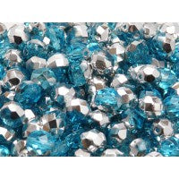 Aqumarine Labrador Faceted 3mm