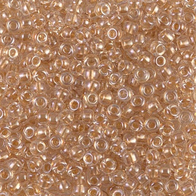 8-0234 - Crystal/Gold Inside Color Lined Sparkle 10 grams