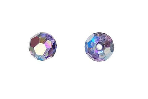 Faceted Round Tanzanite (AB2X) 6mm 8pc