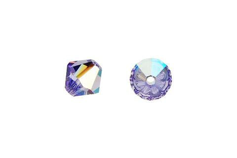 Bicone Tanzanite (AB) 8mm 8pcs