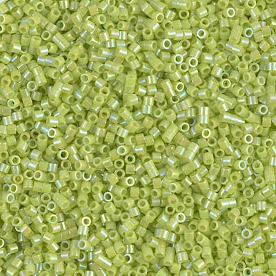 DBS0169 - Lime Opaque/Rainbow