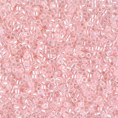DB0234 - Crystal/Pastel Pink Inside Color Lined Ceylon 10 grams