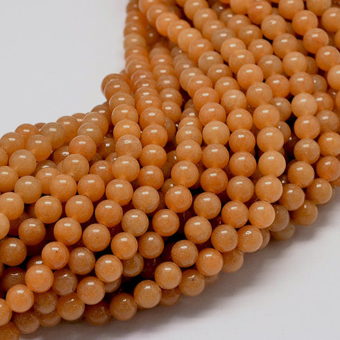 Red Aventurine Round Beads 6mm