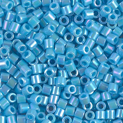 DBL0164 - Sky Blue Opaque/Rainbow