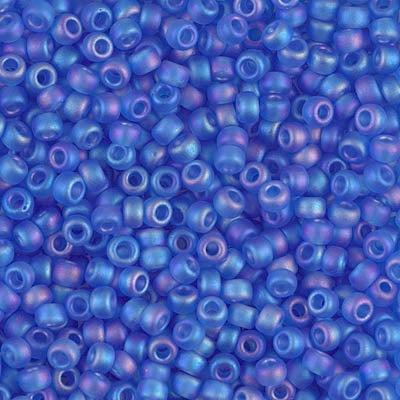 8-0150FR - Sapphire Blue Transparent/Matte Rainbow 10 grams