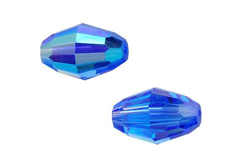Faceted Oval Sapphire (AB) 9X6mm 4pc