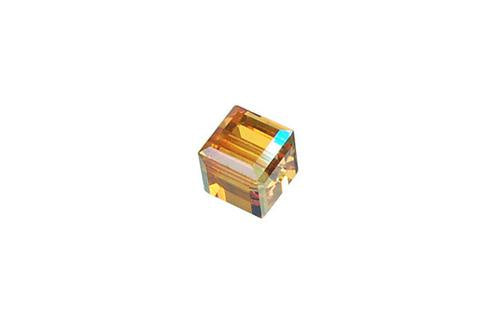 Cube Crystal (Copper) 8mm 4pc
