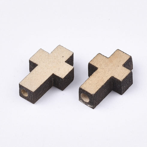 Wooden Cross 15X9.5X4.5mm