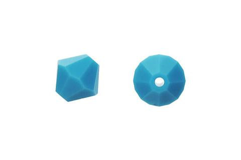 Bicone Turquoise 6mm 12pcs