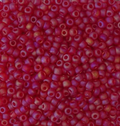 11-0140FR Red Transparent/Matte/Rainbow 10 grams