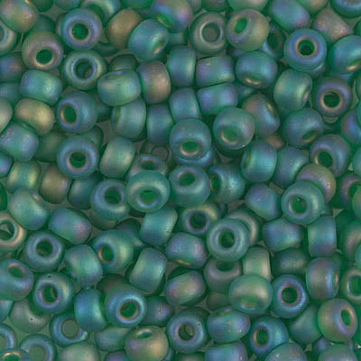 6-0146FR- Green Transparent/Matte/Rainbow 10 grams