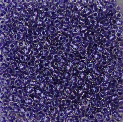 6-1531 - Crystal/Purple Inside Color Lined 10 grams