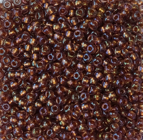 6-1838 - Light Rose/Copper Inside Color Lined 10 grams