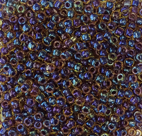 6-1839 - Amber/Amethyst Inside Color Lined 10 grams