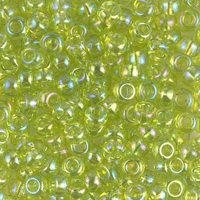 6-0258 - Lime Green Transparent/Rainbow 10 grams