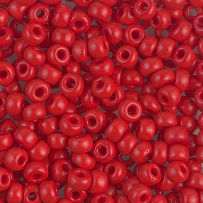 6-0408 - Dark Red Opaque 10 grams