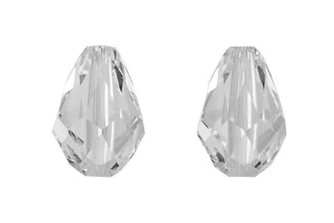 Briolette Vertical Crystal 10.5X7mm 2pc