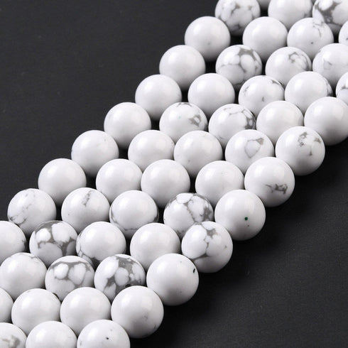 Synthetic Howlite Round 10mm