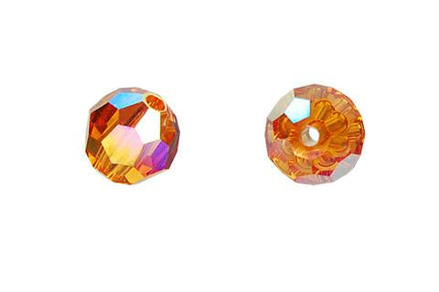 Faceted Round Topaz (AB2X) 6mm 8pc