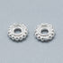 Sterling Silver Flat Round Spacer 5X1.5mm 5pc