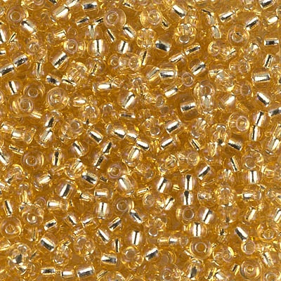 8-0003 - Gold Transparent/Silver Lined 10 grams